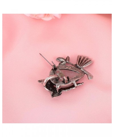 1PC pbr hat clothes pin Crystal Brooch Pin animal Brooch Pin collar lapel pin Bridemaid Brooch Bride 5*4*1.5cm Pink $7.34 Bro...