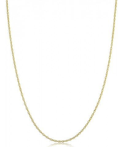 Real 14k Yellow Gold Rope Chain Pendant Necklace for Women (0.7 mm, 0.9 mm, 1 mm, 1.3 mm, or 1.5 mm) 18 inch 1.3 mm wide $69....