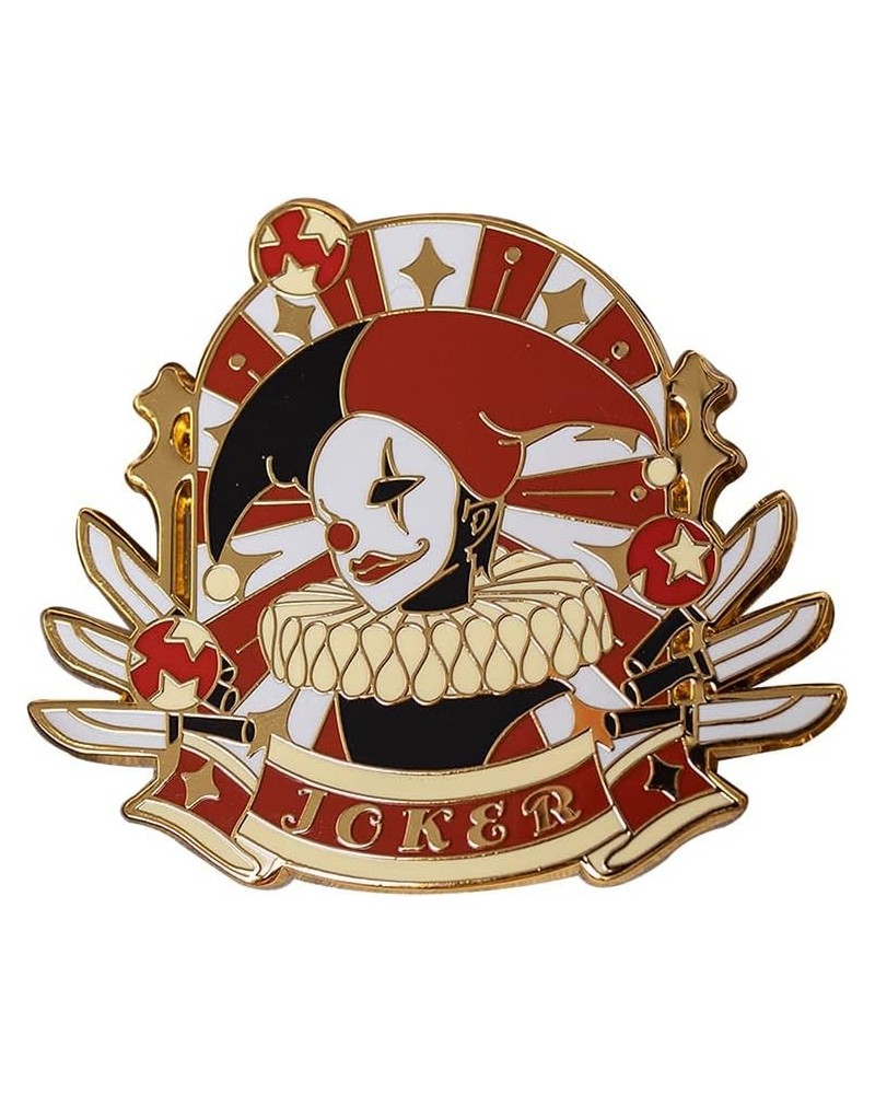 Circus Clown Glitter Fun Hard Enamel Pin Brooch, Lapel Pin Badges $12.23 Brooches & Pins