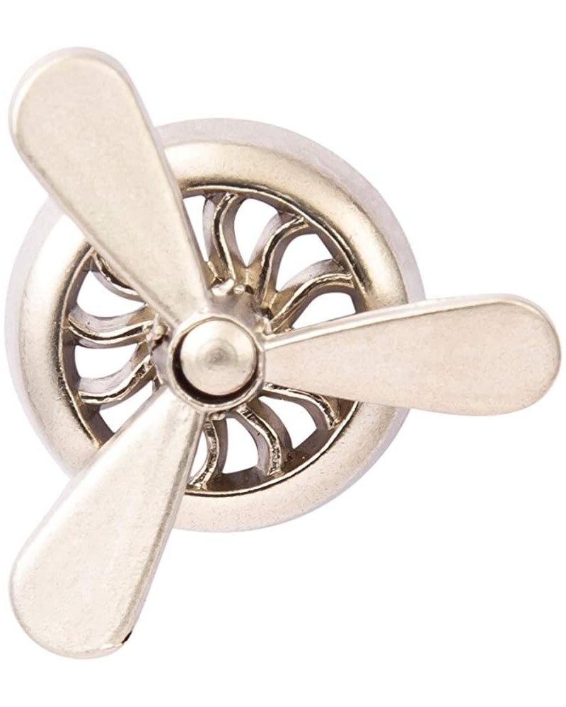 Airplane Propeller Lapel Pin Suit Collar Brooch for Unisex $8.70 Brooches & Pins