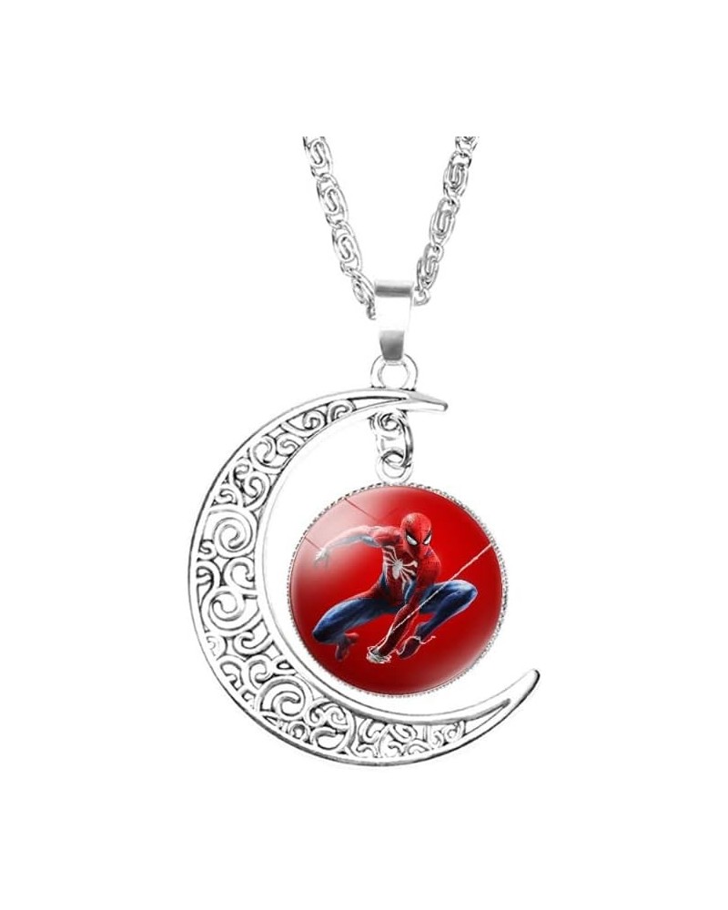 TV Movies Superhero Spidrman Necklace, Metal Family Torque for Girls Women and Men 1 $8.24 Necklaces