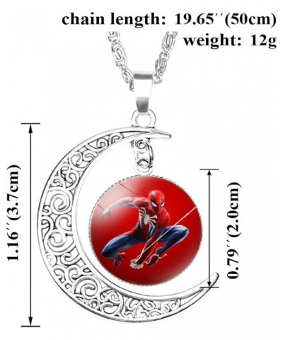 TV Movies Superhero Spidrman Necklace, Metal Family Torque for Girls Women and Men 1 $8.24 Necklaces