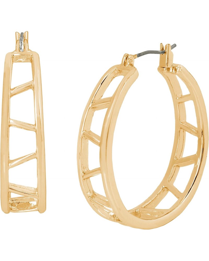 Caged Hoop Earrings $8.11 Earrings