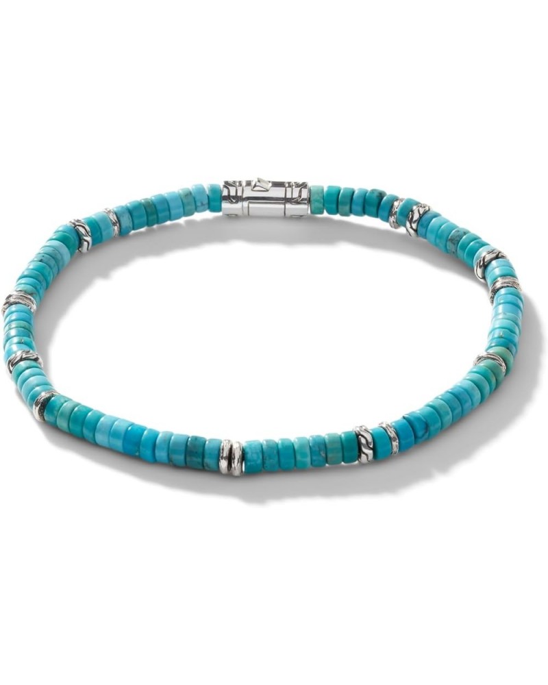 Classic Chain Heishi Bracelet Turquoise Extra Large $200.00 Bracelets