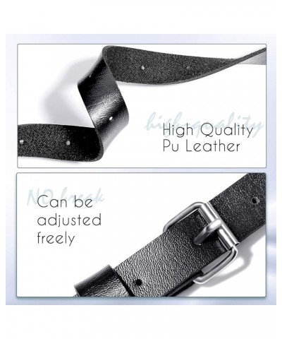 Punk Waist Leather Chain Belt Harness Strappy Adjustable Body Accessories Three Belt $11.39 Body Jewelry