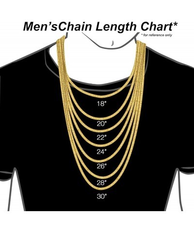 .925 Sterling Silver 2.5MM Round Box Chain Necklace - Black Rhodium Plated or Gold Plated - 8"-36 Silver 30.0 Inches $19.55 N...