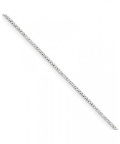 1mm, Sterling Silver Solid Open Curb Chain Necklace 18.0 Inches $16.37 Necklaces