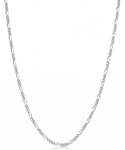 Sterling Silver 1.7 mm Figaro Link Chain Necklace (14, 16, 18, 20, 22, 24 or 30 inch) 18 Inches $9.66 Necklaces