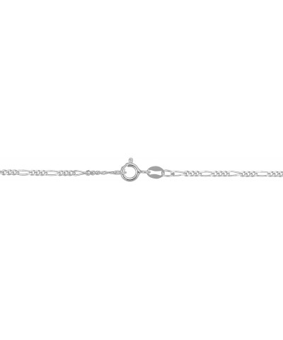 Sterling Silver 1.7 mm Figaro Link Chain Necklace (14, 16, 18, 20, 22, 24 or 30 inch) 18 Inches $9.66 Necklaces