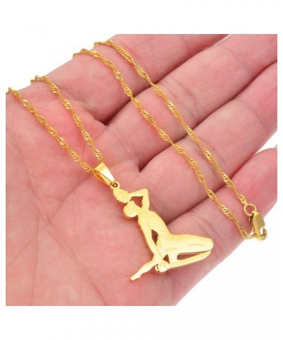 Haiti Pendant Necklace For Women Girls Ayiti Items Gold Color Jewelry Gifts Of Haiti Accessories Neg Maron $9.48 Necklaces