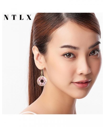 Cute Novelty Dessert Drop Dangle Earrings for Women – Ice Cream, Ice Cream Cone, Doughnut, Boba Bubble Tea, Cupcake – For Foo...