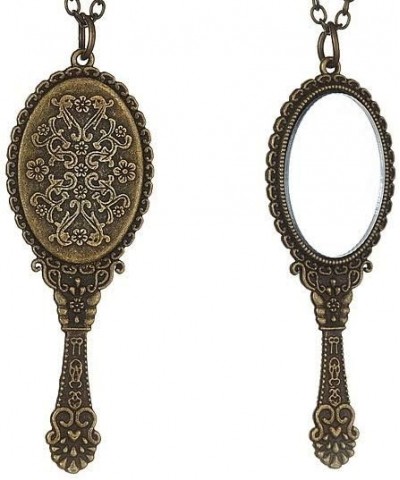 Vintage Retro Mirror Pendant Necklace Victorian Gothic Jewelry Vintage, Victorian, retro, gothic $11.87 Necklaces