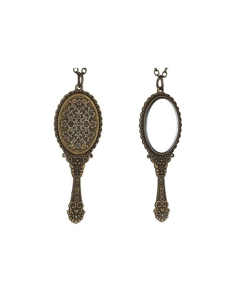 Vintage Retro Mirror Pendant Necklace Victorian Gothic Jewelry Vintage, Victorian, retro, gothic $11.87 Necklaces