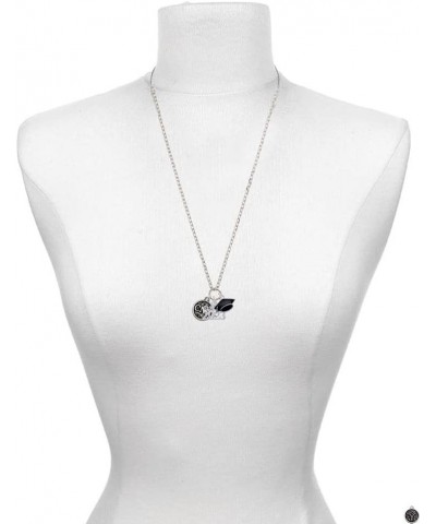 Silvertone Nurse Caduceus Seal - Silvertone Class of 2024 Graduation Zoey Necklace, 28 CNA $18.06 Necklaces