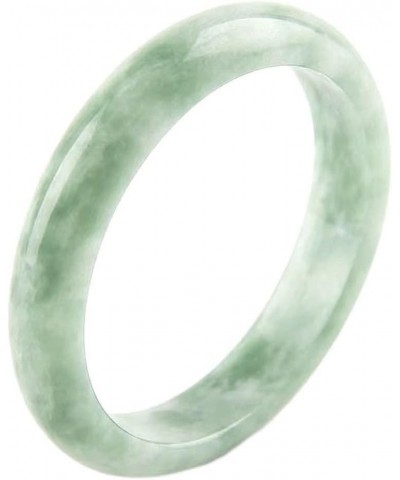 Green Jade Bangle Bracelet for Women Natural Genuine Classcial Chinese Jadeite Bangle with Certificate 53-54mm Wide $11.04 Br...