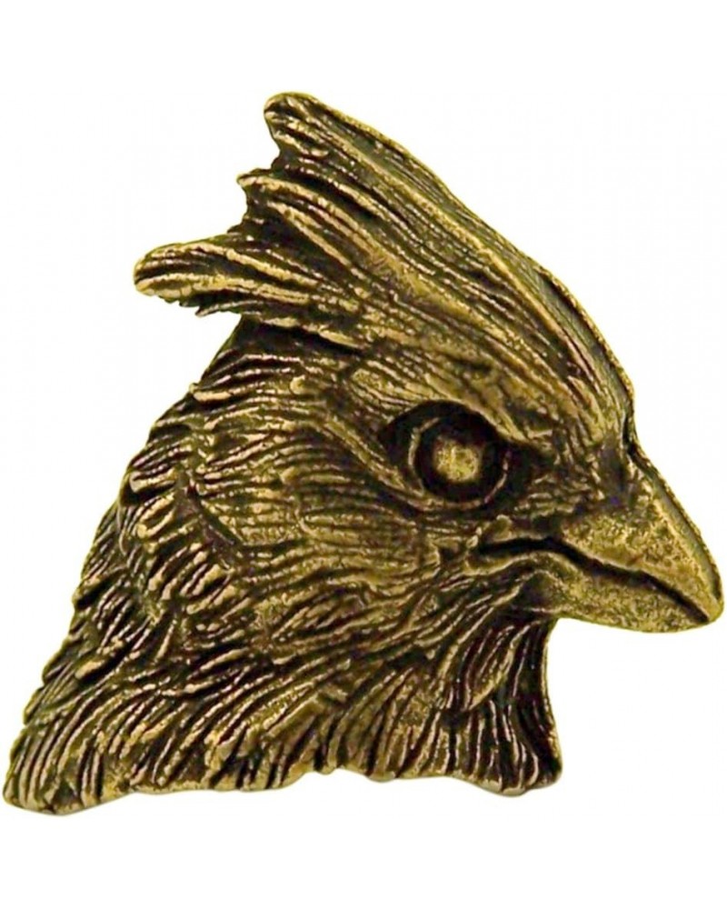 Bronze Tone High Relief 3-Dimensional School, 1 Inch Cardinal $7.52 Brooches & Pins