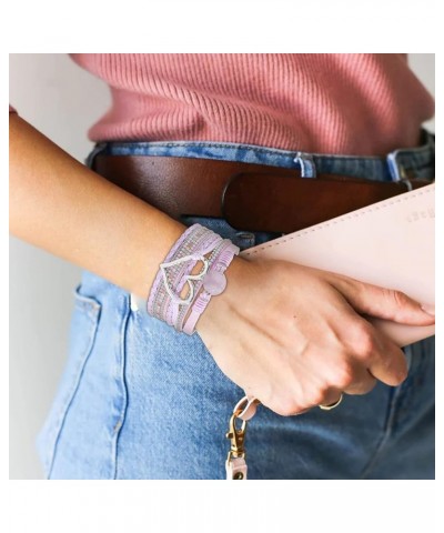 Boho Leather Wrap Bracelets for Women Cute Stackable Heart Summer Bracelets for Women Trendy 2024 Mothers Day Gifts B33:State...