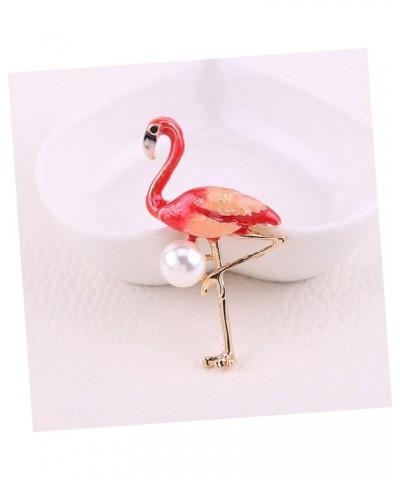 2pcs Flamingo Party Favors Animal Brooches Dress Brooch Womens Brooch Girls Brooches Flamingo Party 5.1*2.7cm As Shown $8.73 ...