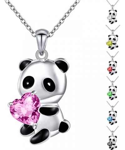 Party Necklace Rhinestone Bright Luster Lady Funny Cartoon Necklace compatible with Wedding Blue $3.99 Necklaces