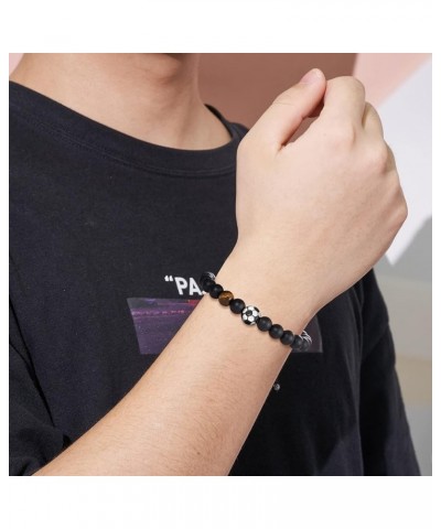 Baseball/Soccer/Basketball/Hockey/Golf/Football Bracelet Gifts for Boys Men C-Soccer Coach $11.78 Bracelets