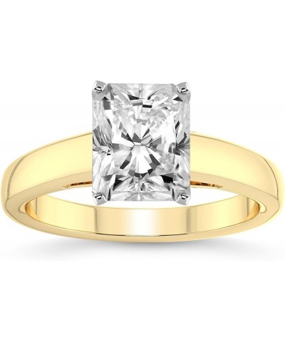 1 Carat -5 Carat | IGI Certified Lab Grown Diamond Engagement Ring | 14K Or 18K in White, Yellow Or Rose Gold | Allen Flat Ba...