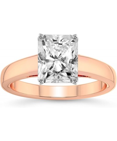 1 Carat -5 Carat | IGI Certified Lab Grown Diamond Engagement Ring | 14K Or 18K in White, Yellow Or Rose Gold | Allen Flat Ba...