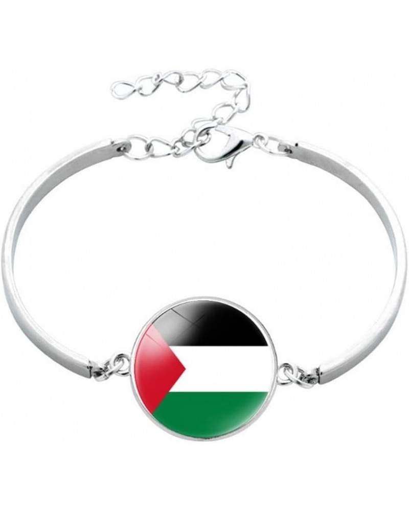 Palestinian Flag Bracelet,Support Palestine Wristband,Free Palestine Bracelet,I Stand with Palestine Bracelet,National Flag A...