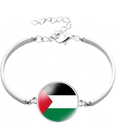 Palestinian Flag Bracelet,Support Palestine Wristband,Free Palestine Bracelet,I Stand with Palestine Bracelet,National Flag A...