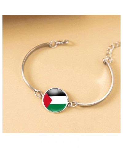 Palestinian Flag Bracelet,Support Palestine Wristband,Free Palestine Bracelet,I Stand with Palestine Bracelet,National Flag A...