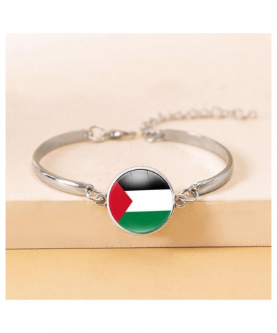 Palestinian Flag Bracelet,Support Palestine Wristband,Free Palestine Bracelet,I Stand with Palestine Bracelet,National Flag A...