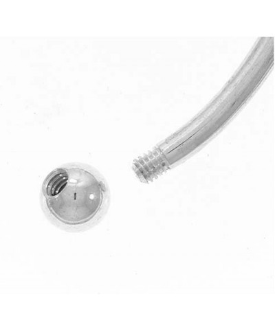 20pcs White Silver Plated Bangle Bracelet Screw End Ball Cuff Charm Beads DIY Jewelry 5 PCS White Silver $15.07 Bracelets