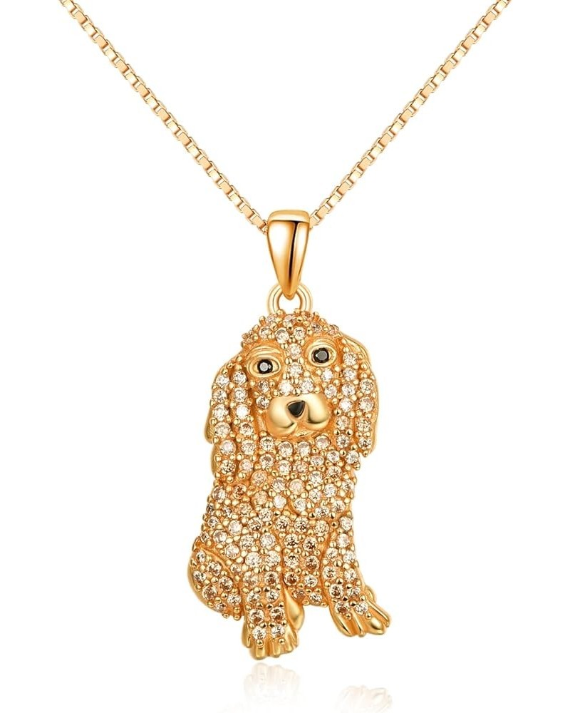 Dog Gifts for Women 925 Sterling Silver Puppy Breed Necklace Dog Memorial Jewelry for Girls Dog Mom Dad with 20"+2" Box Chain...