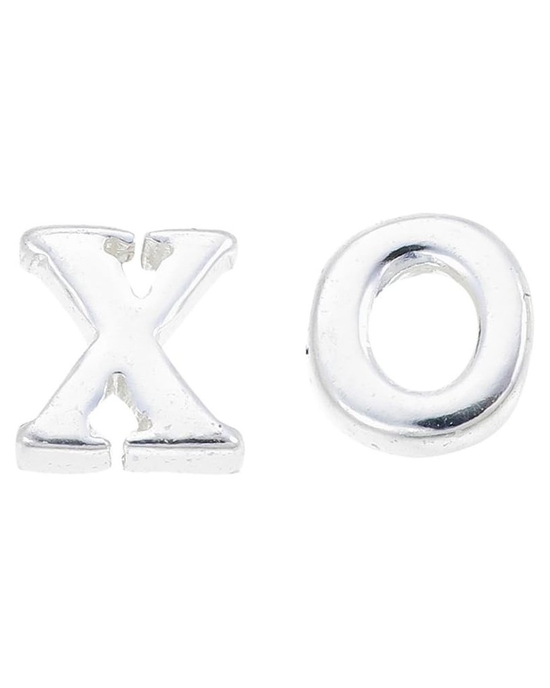 Jewelry Sterling Silver XO Hugs and Kisses Stud Earrings $12.50 Earrings