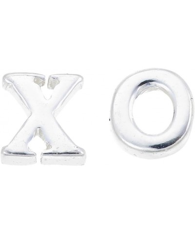 Jewelry Sterling Silver XO Hugs and Kisses Stud Earrings $12.50 Earrings