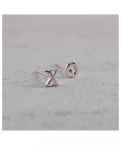 Jewelry Sterling Silver XO Hugs and Kisses Stud Earrings $12.50 Earrings