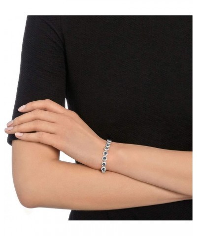 Crystal Angelic Rhodium Plated Bracelet $62.38 Bracelets