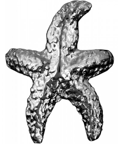 Ear Charms® Starfish Ear Cuff Non-pierced Right Earring Wrap Rhodium on Sterling Silver $17.58 Earrings