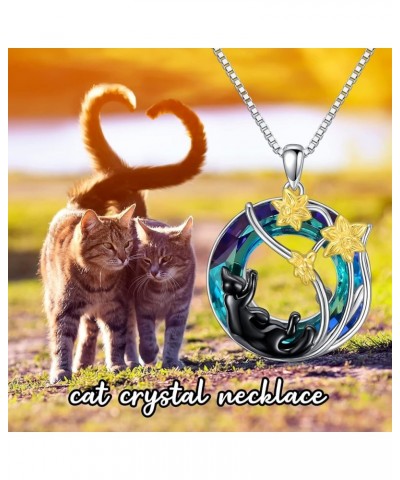 Valentine's Day Gifts for Her Cute Animal Necklace Jewelry for Women Girls Men Cat $24.99 Necklaces