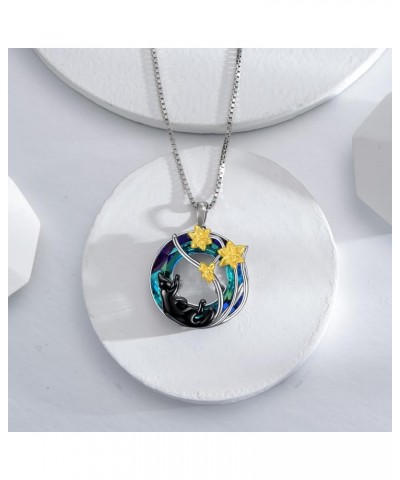 Valentine's Day Gifts for Her Cute Animal Necklace Jewelry for Women Girls Men Cat $24.99 Necklaces