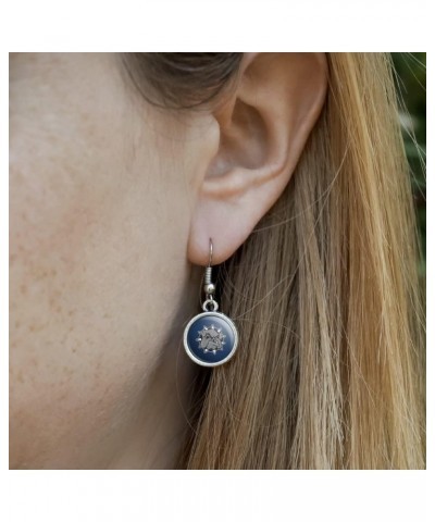 Southwestern Oklahoma State University Primary Logo Novelty Dangling Drop Charm Earrings $9.35 Earrings