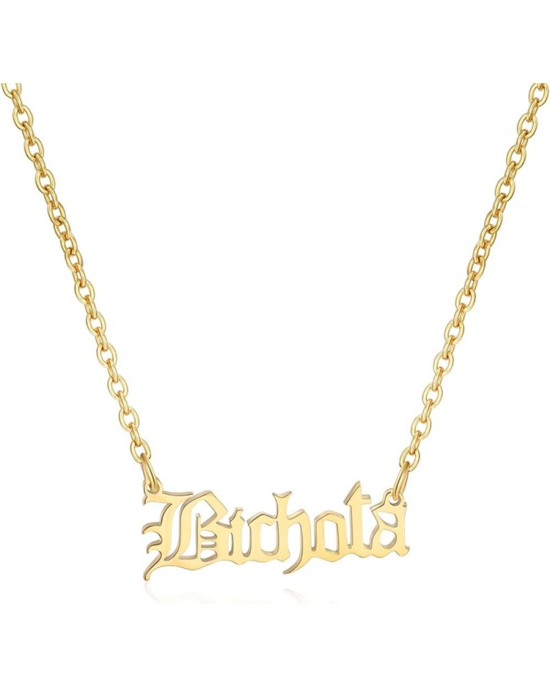 Singer Merch Necklace Jewelry Inspired Singer Necklace for Women Girls gold $8.54 Necklaces