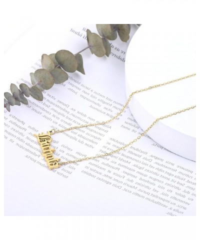 Singer Merch Necklace Jewelry Inspired Singer Necklace for Women Girls gold $8.54 Necklaces