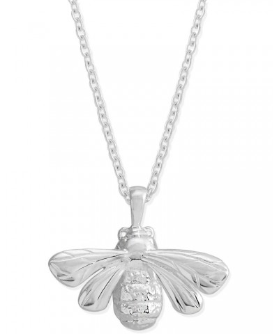 Jewelry Sterling Silver Bumble Bee Pendant Necklace, 18 Inches $26.67 Necklaces