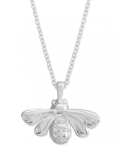 Jewelry Sterling Silver Bumble Bee Pendant Necklace, 18 Inches $26.67 Necklaces