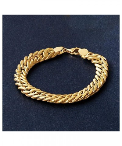 Italian 18kt Yellow Gold Cuban-Link Bracelet 7 Inches $455.00 Bracelets