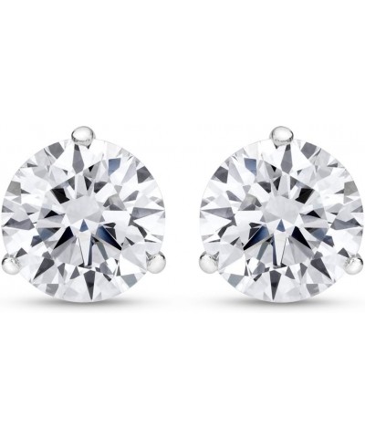 3/4-5 IGI Certified LAB-GROWN Round Cut Diamond Earrings 3 Prong Push Back Value Collection (D-E COLOR, VS1-VS2 CLARITY) 3.0 ...