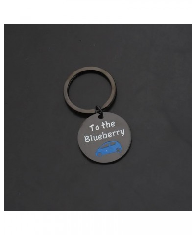 TV Show Inspired Keychain to The Blueberry Blueberry Gift TV Show Gift To the Blueberry Keychain Black $9.82 Pendants