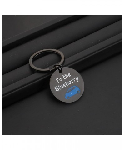 TV Show Inspired Keychain to The Blueberry Blueberry Gift TV Show Gift To the Blueberry Keychain Black $9.82 Pendants