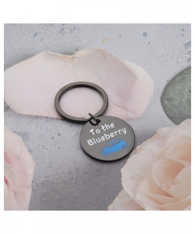 TV Show Inspired Keychain to The Blueberry Blueberry Gift TV Show Gift To the Blueberry Keychain Black $9.82 Pendants