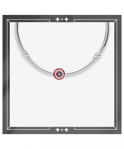 Captain America Fun Designer Charm For Bracelet $11.26 Bracelets